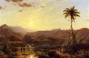 Frederic Edwin Church The Cordilleras Sunrise oil painting reproduction